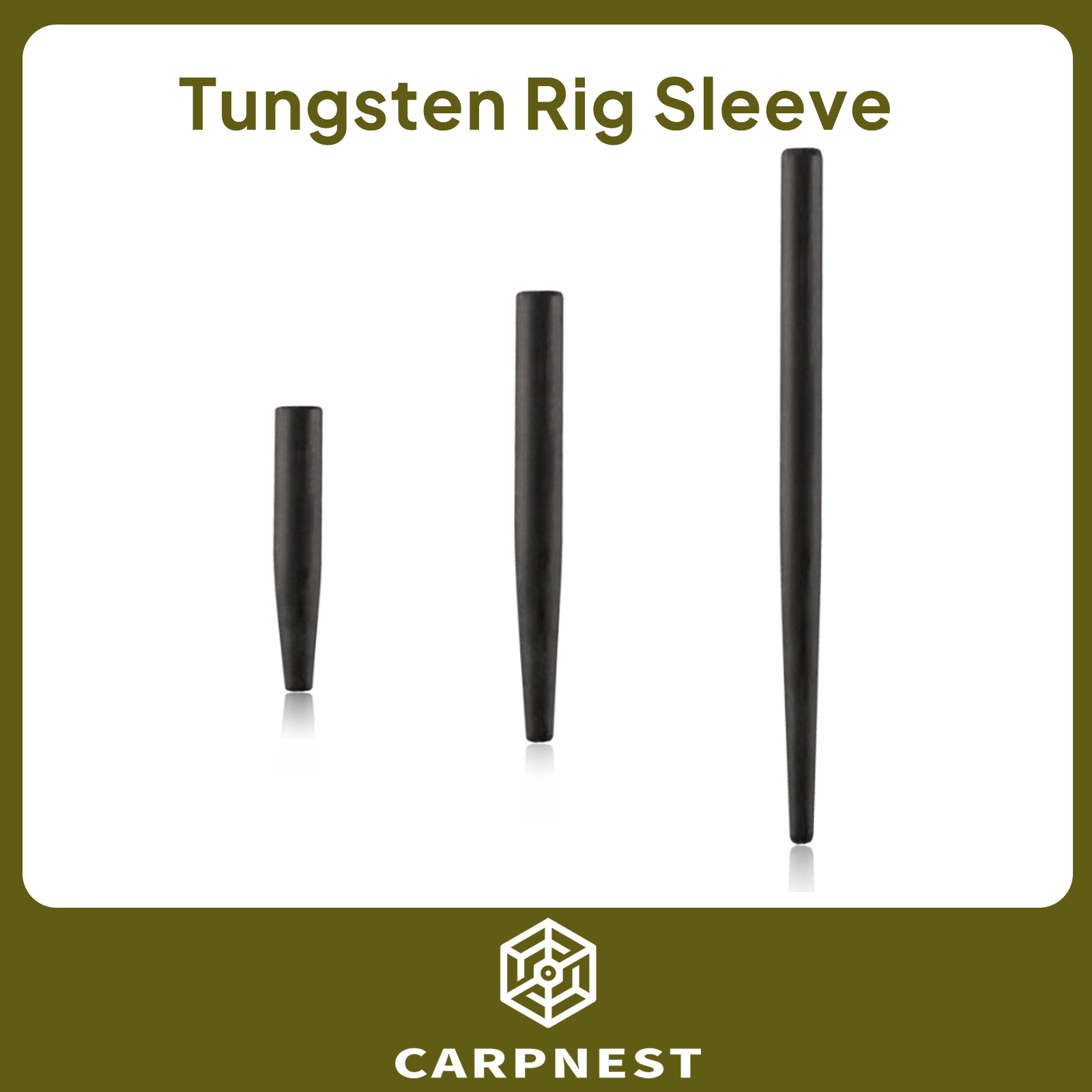 Fishing Equipment Wholesale - 10pcs Tungsten Fishing Anti Tangle Sleeves