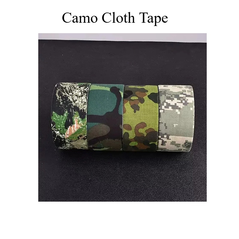 Fishing Rod Wrap Tape - Outdoor Woodland Camo Cloth Tape Waterproof