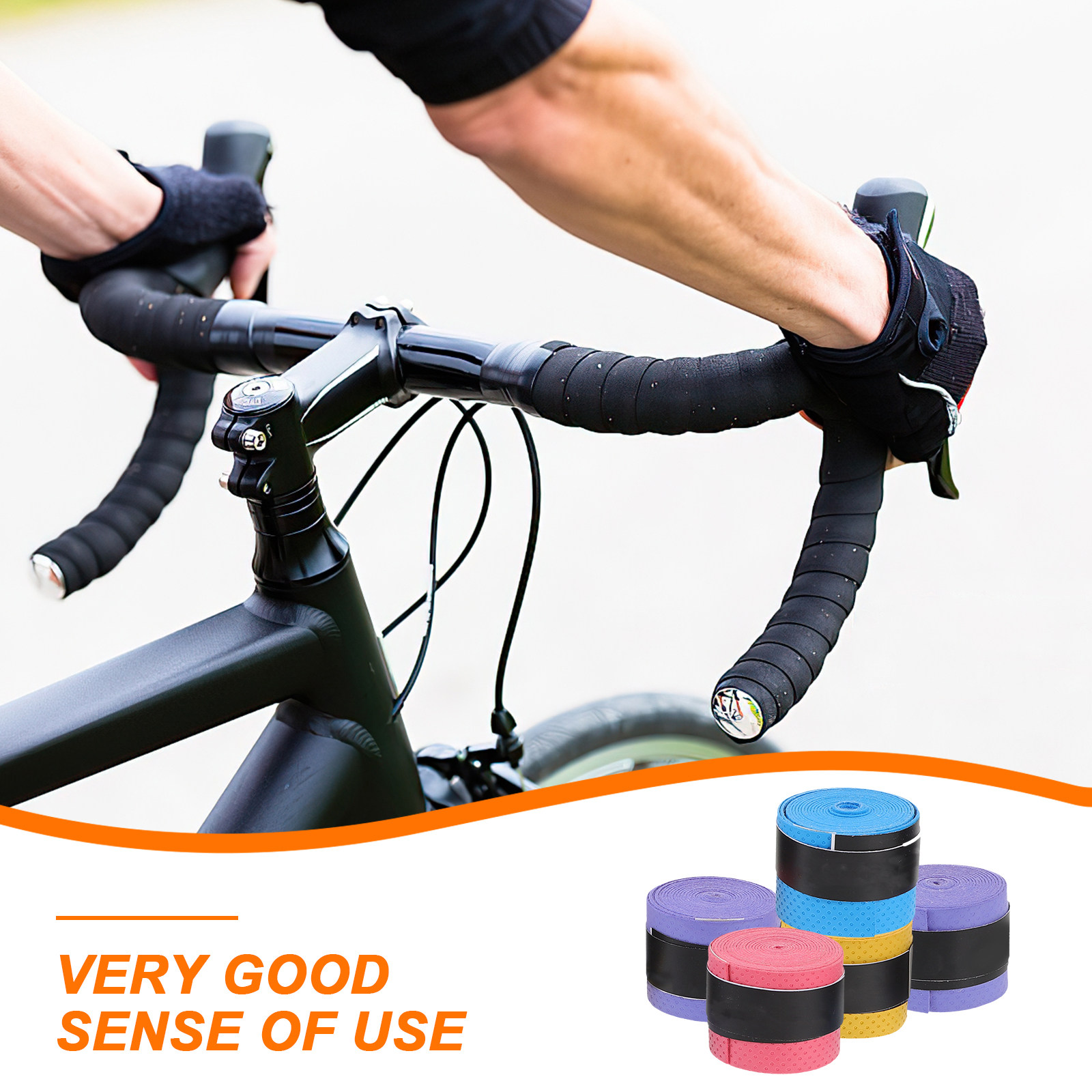 Fishing Rod Wrap Tape - 5Pcs Fishing Rod Handle Wrap PU