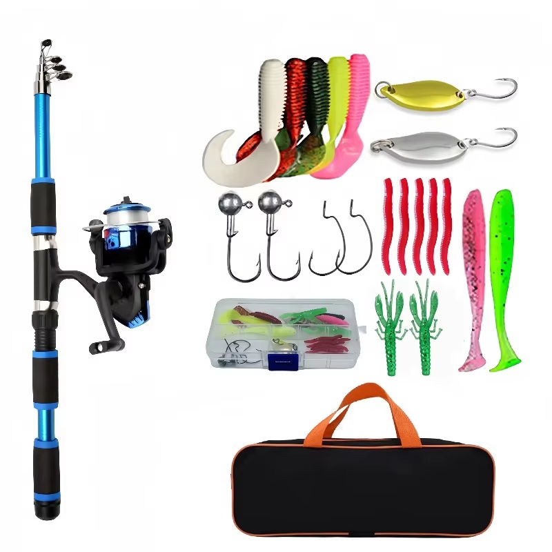 Fishing Equipment Bundle - Fishing rod full set, fishing tackle