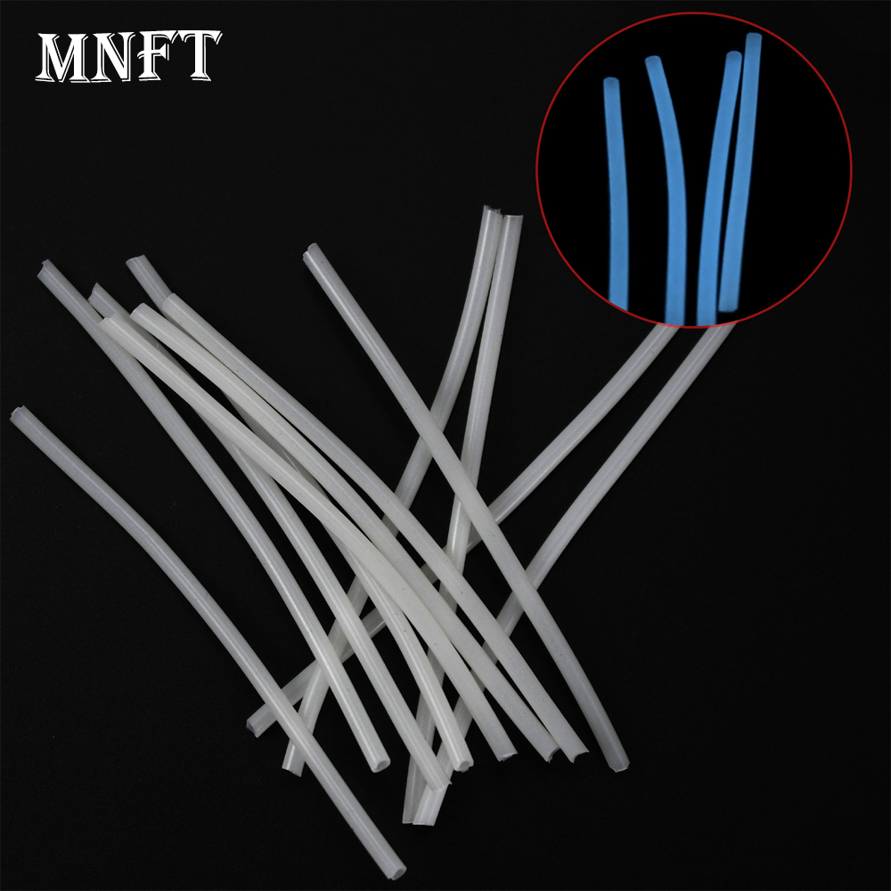 Fishing Equipment Lures - MNFT 7cm/12cm/16cm Soft Luminous Silicone Tube