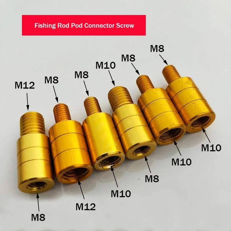 Fishing Rod Pod - Fishing Net Rod Pod Connector M8/M10/M12
