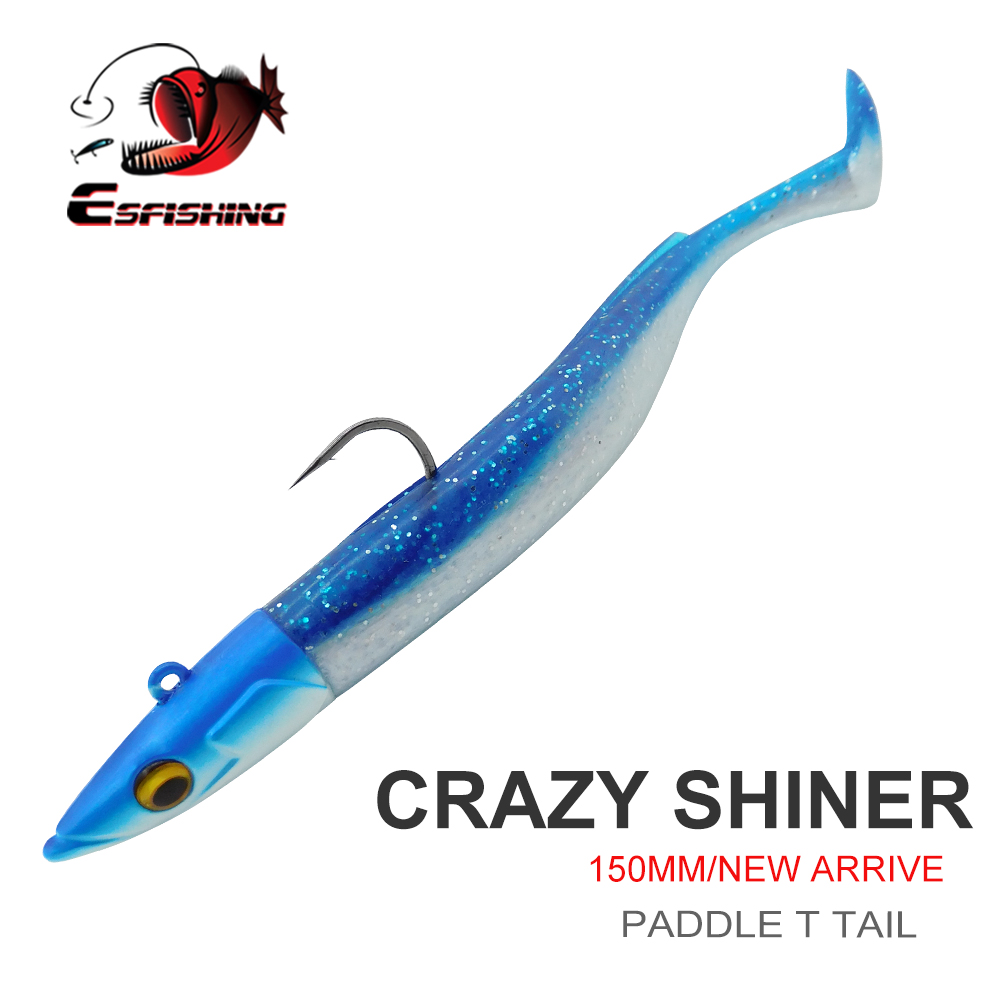 Fishing Equipment Deals - ESFISHING Fishing lure Crazy paddle tail