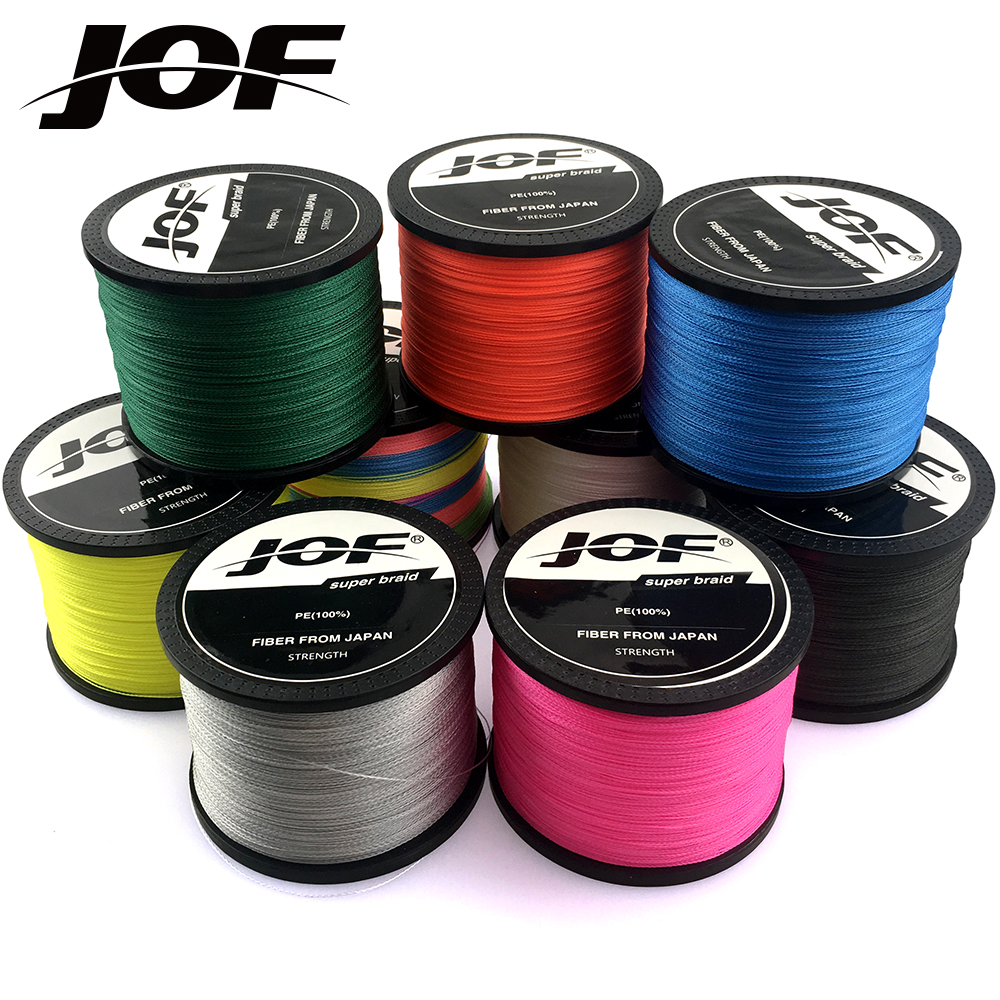 Fishing Equipment Bundle - JOF 4 Strands Braided Fishing Line