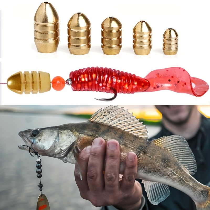 Wholesale 50pcs Golden Copper  – обзор и цена Fishing Equipment Deals