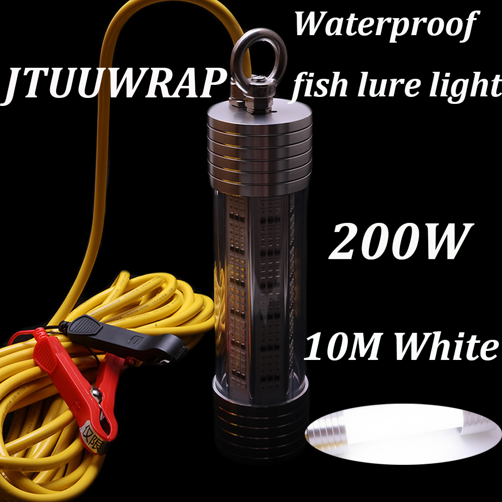 1 pc new 200W 12V fishing ligh – обзор и цена Fishing Equipment Lures