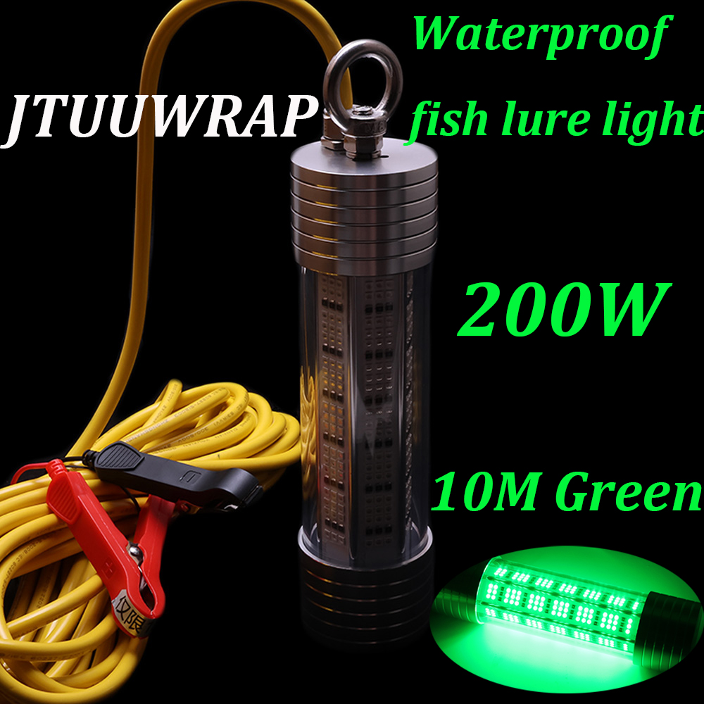 1 pc new 200W 12V fishing ligh – обзор и цена Fishing Equipment Lures