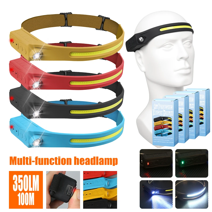 Rechargeable Headlamp 350 Lume – обзор и цена Fishing Headlamp