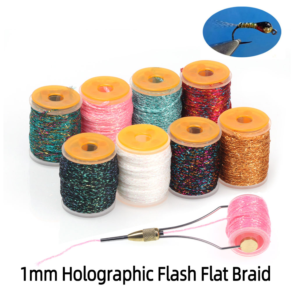 10m/Spool 1mm Holographic Flas – обзор и цена Fishing Equipment Bundle