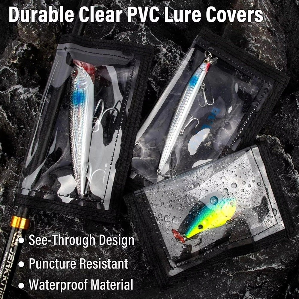 PVC Fishing Lure Cover Storage – обзор и цена Fishing Rod Wrap Tape