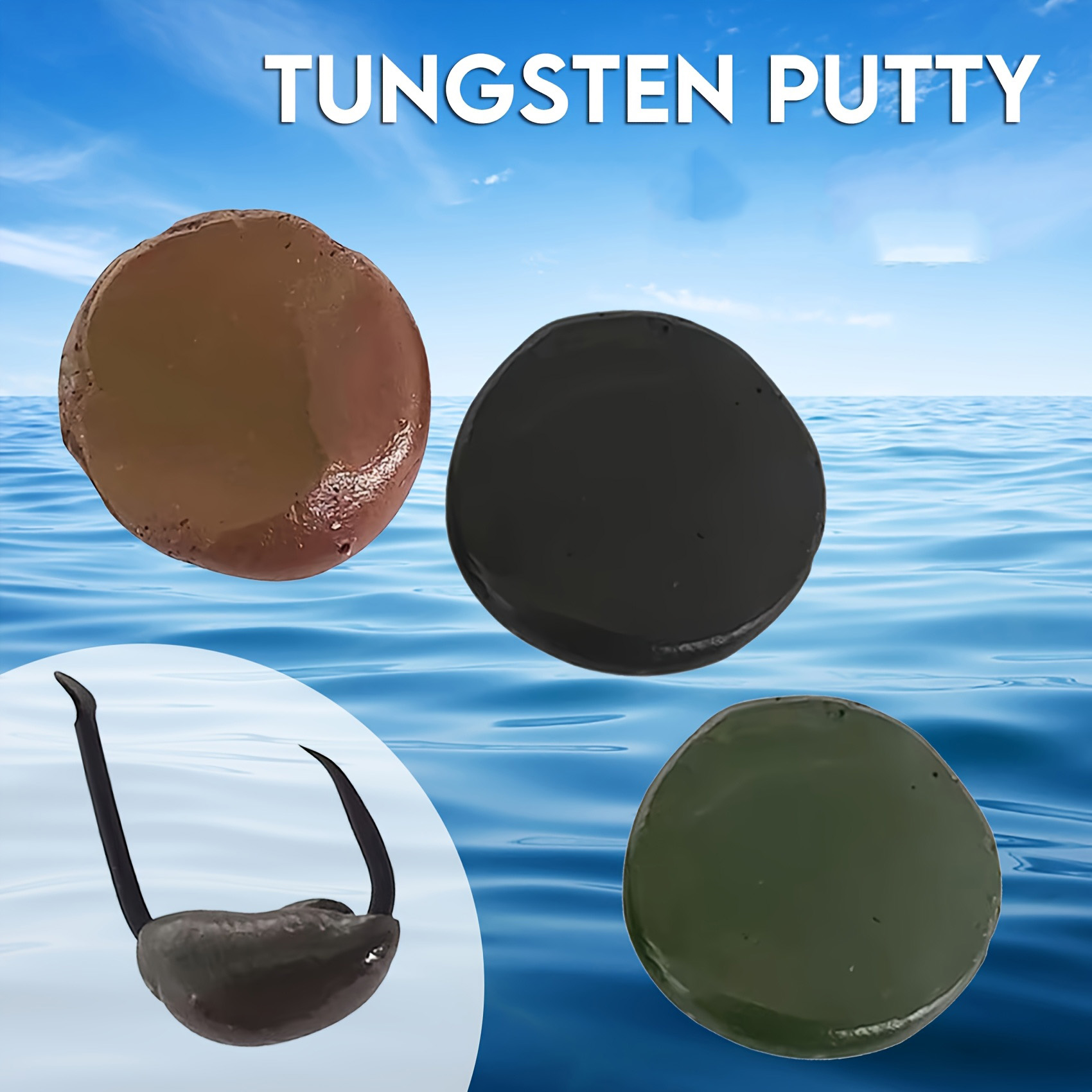 Tungsten Putty 0.5oz(15g) Tika – обзор и цена Fishing Equipment Lures