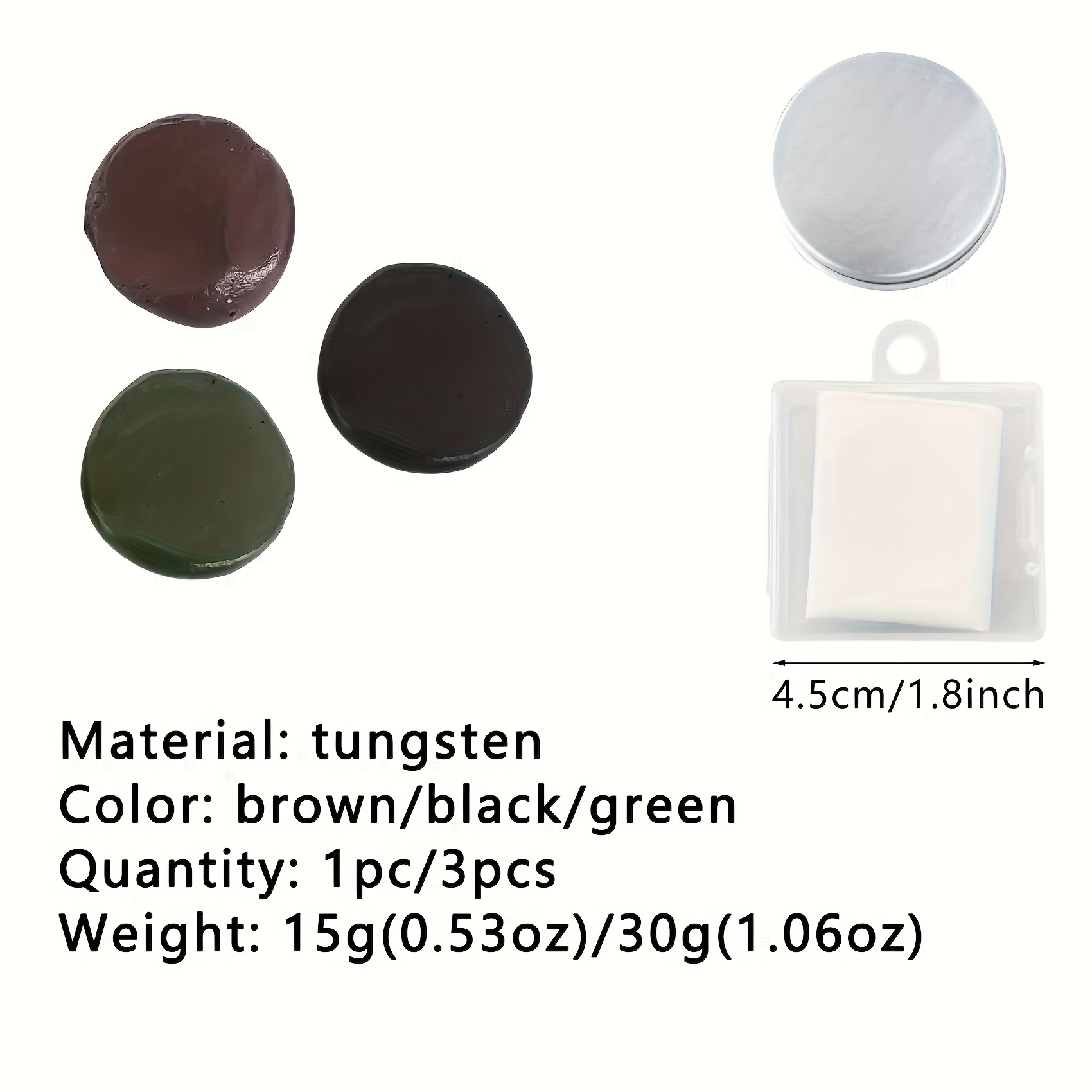 Tungsten Putty 0.5oz(15g) Tika – обзор и цена Fishing Equipment Lures