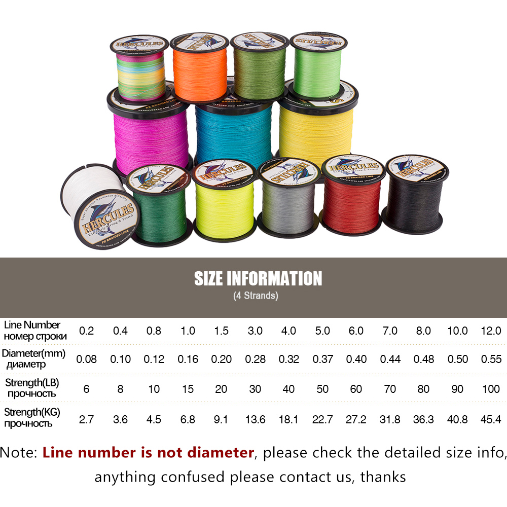 Hercules Braided Fishing Line  – обзор и цена Fishing Equipment Bundle