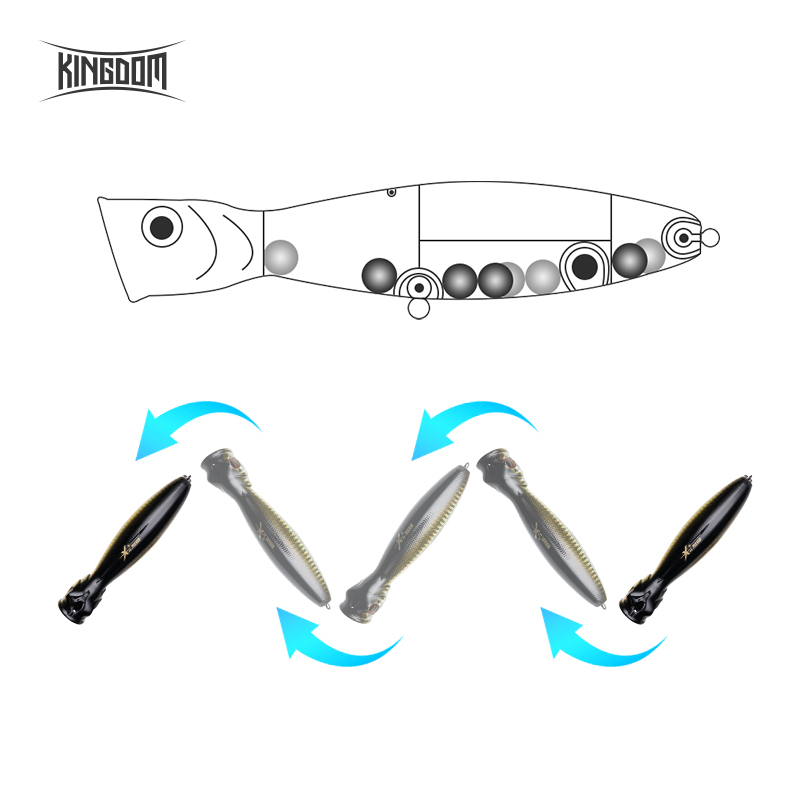 Kingdom Floating Popper Fishin – обзор и цена Fishing Equipment Daiwa