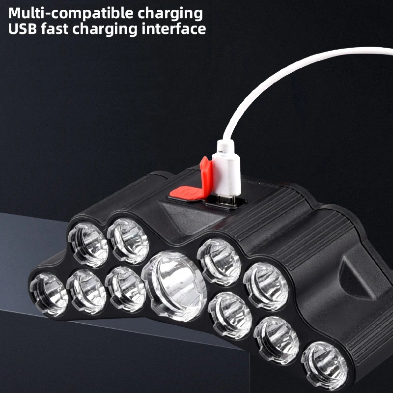 11 LED Headlamp Strong Light H – обзор и цена Fishing Headlamp