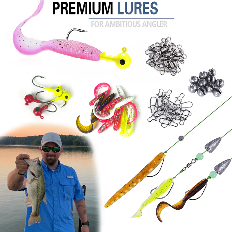 New 120PCS Fishing Lure Set So – обзор и цена Fishing Equipment Lures
