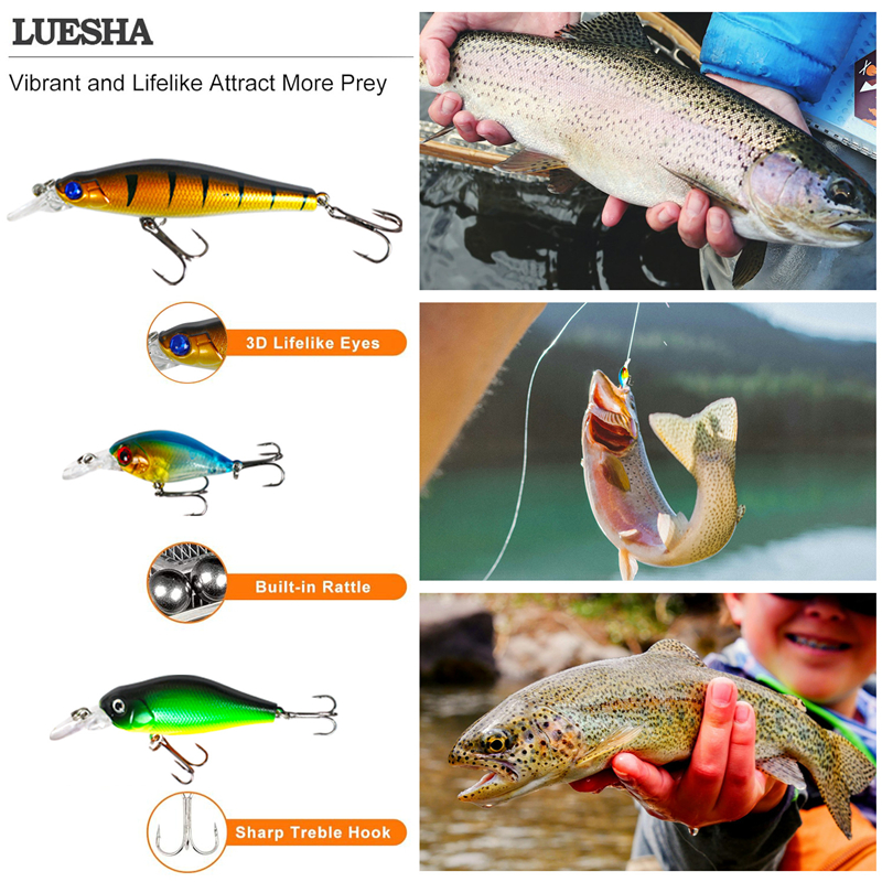 New 120PCS Fishing Lure Set So – обзор и цена Fishing Equipment Lures