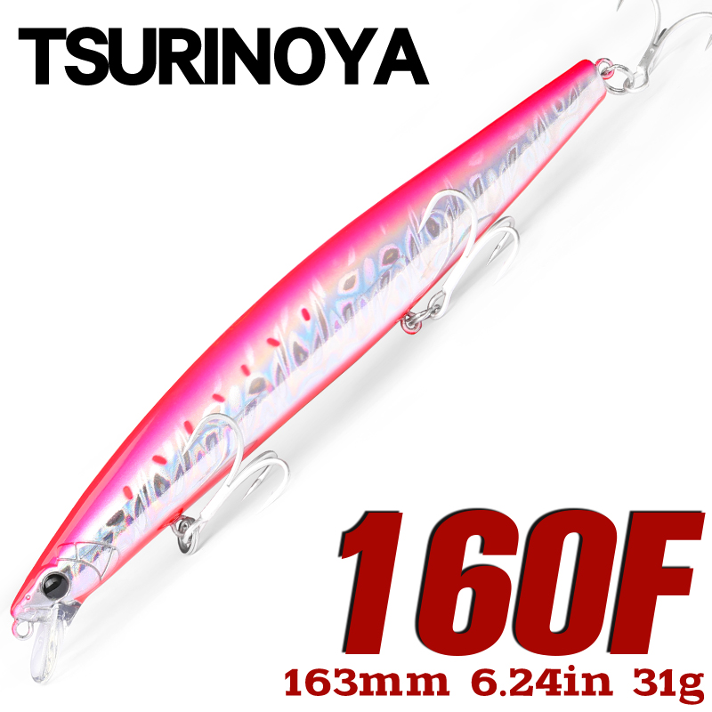 TSURINOYA 160F Floating Minnow – обзор и цена Fishing Equipment Deals