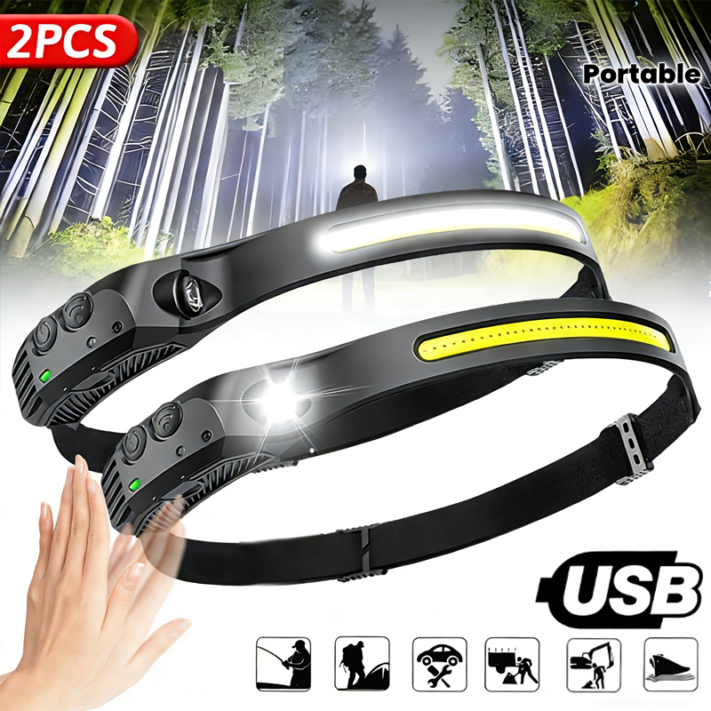 LED Sensor Headlamp Built-in B – обзор и цена Fishing Headlamp