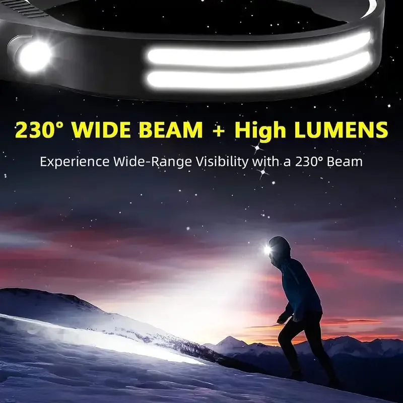 LED Sensor Headlamp Built-in B – обзор и цена Fishing Headlamp
