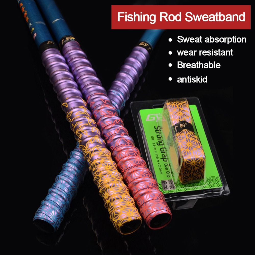 Gradient Colorful Thickened Sp – обзор и цена Fishing Rod Wrap Tape