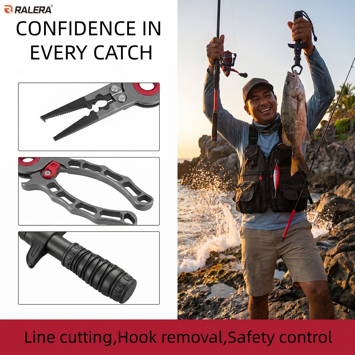Aluminum Alloy Lure Pliers Fis – обзор и цена Fishing Equipment Lures