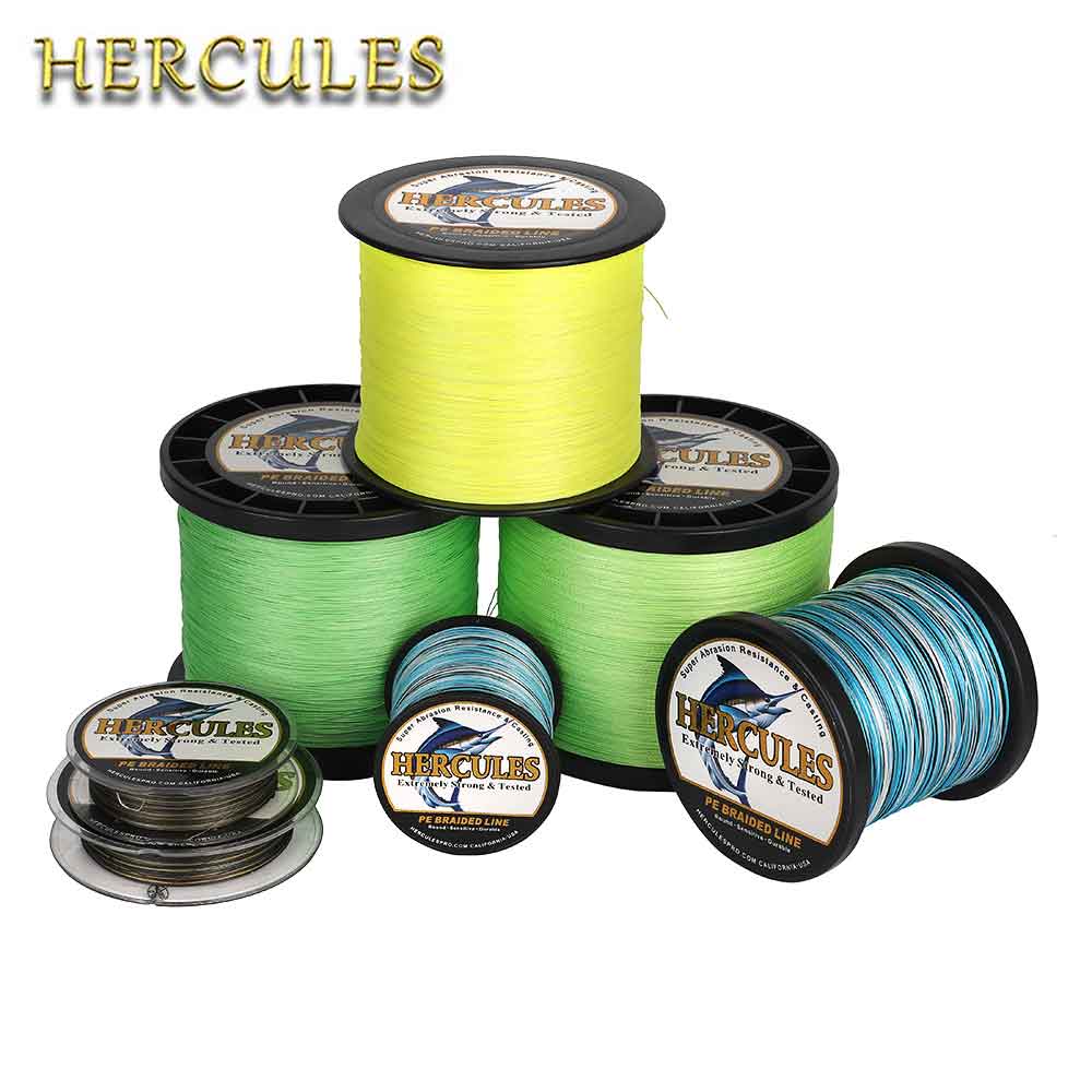 Hercules 8 Strand Braided 10-1 – обзор и цена Fishing Equipment Bundle