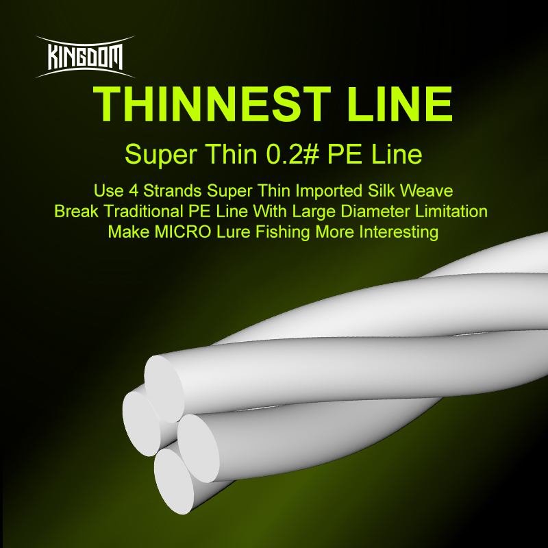 Kingdom THINNEST LINE Super Th – обзор и цена Fishing Equipment Bundle