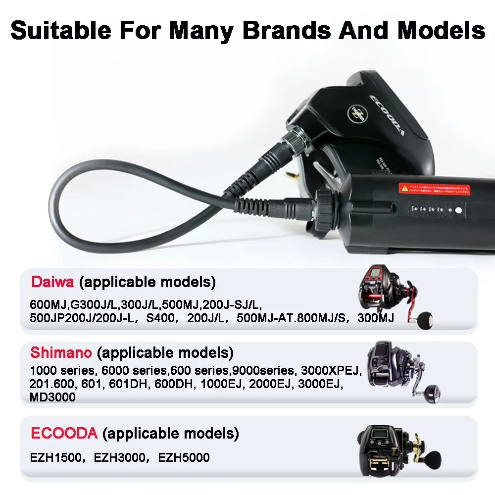 14.8V 10000mAh Sea Fishing Ele – обзор и цена Fishing Equipment Daiwa