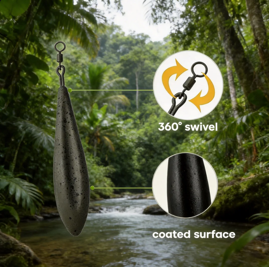 Diamond Waterdrop Lead Sinker  – обзор и цена Fishing Equipment Wholesale