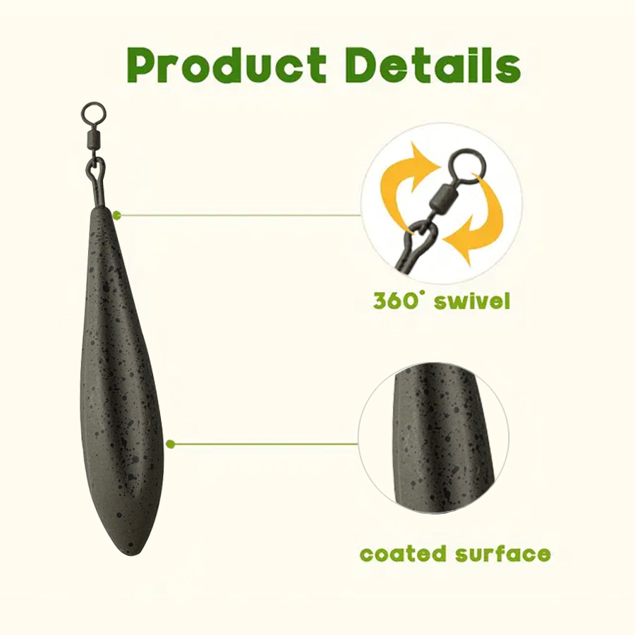Diamond Waterdrop Lead Sinker  – обзор и цена Fishing Equipment Wholesale