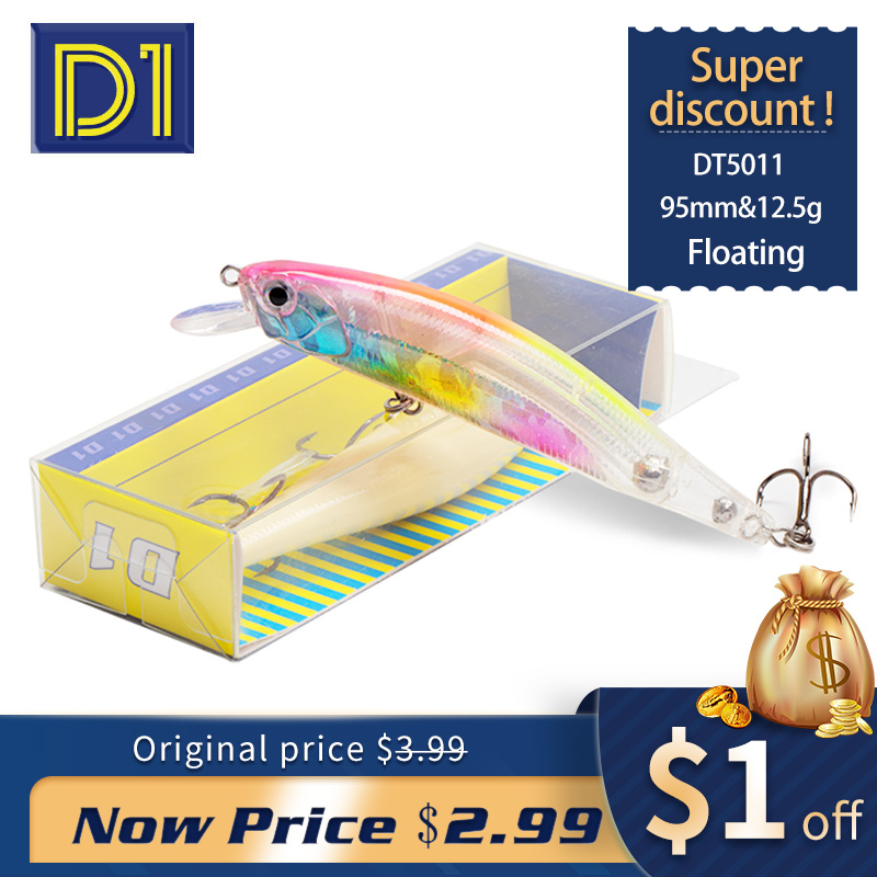 D1 Lure Floating Minnow Wobble – обзор и цена Fishing Equipment Daiwa
