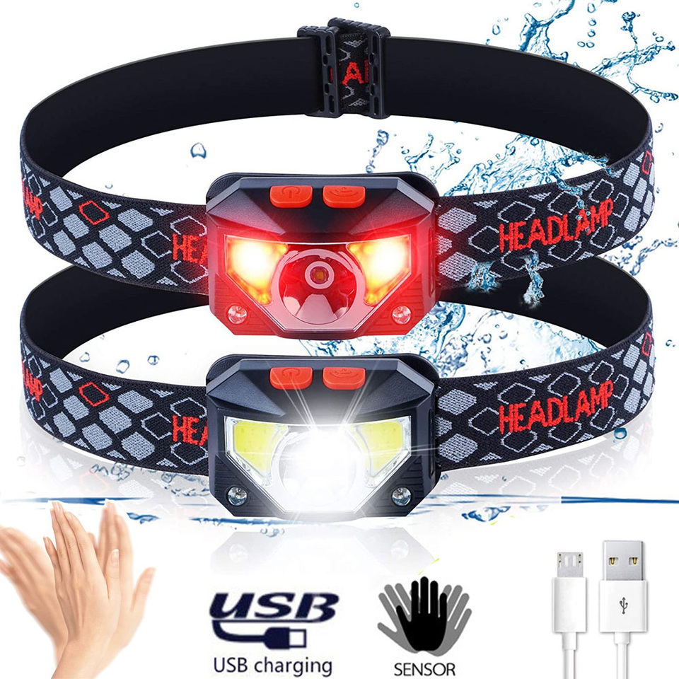 8 Modes LED Headlight Handfres – обзор и цена Fishing Headlamp