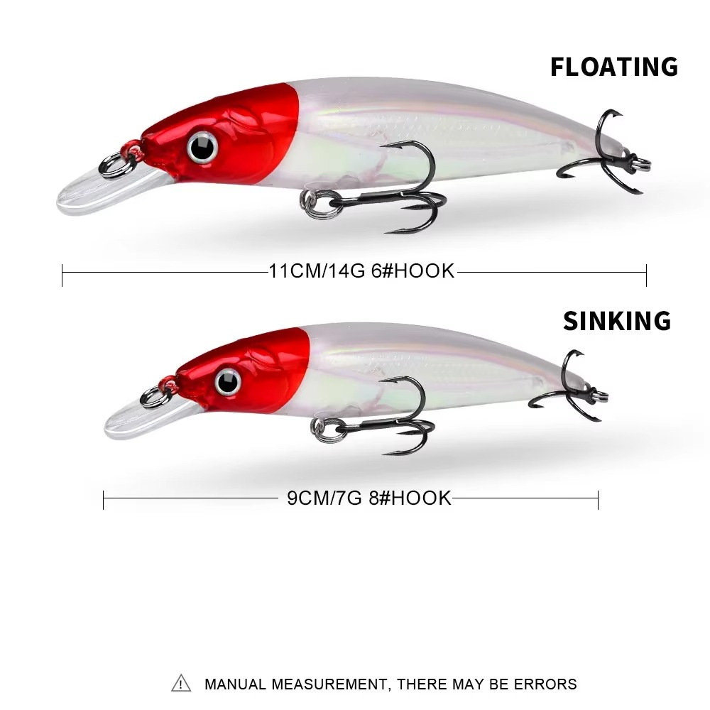 1pcs Bait Minnow 7g 14g 40g Lu – обзор и цена Fishing Equipment Daiwa