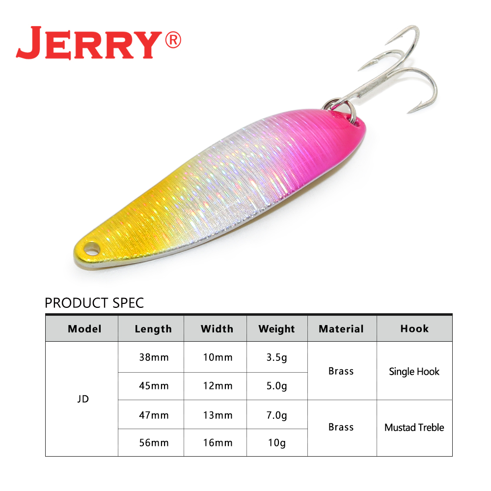 Jerry JD Artificial Spoon Lure – обзор и цена Fishing Equipment Deals