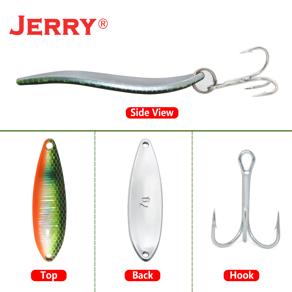 Jerry JD Artificial Spoon Lure – обзор и цена Fishing Equipment Deals