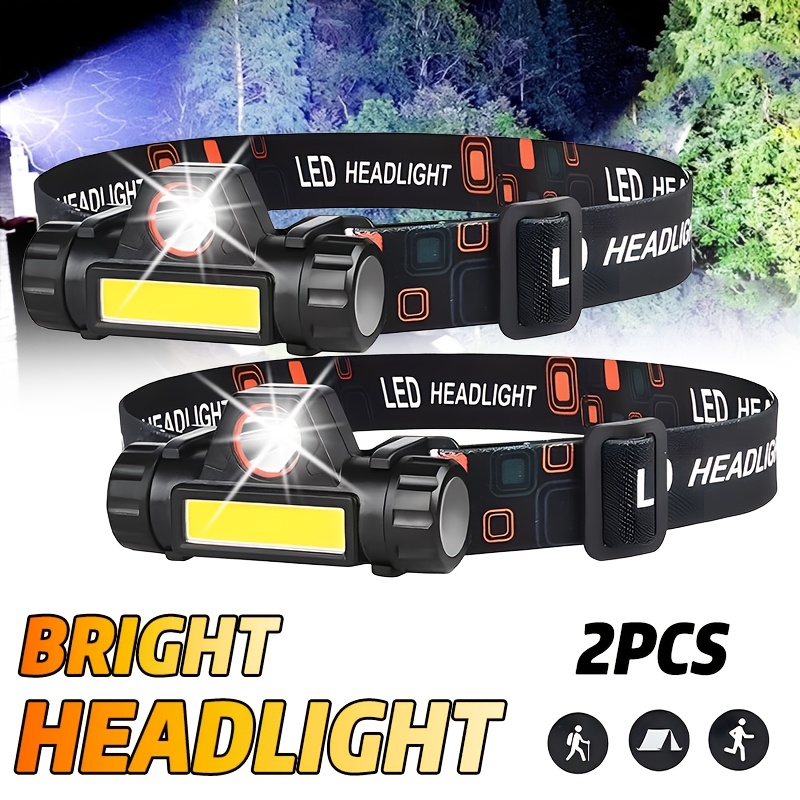 Rechargeable COB LED USB Headl – обзор и цена Fishing Headlamp