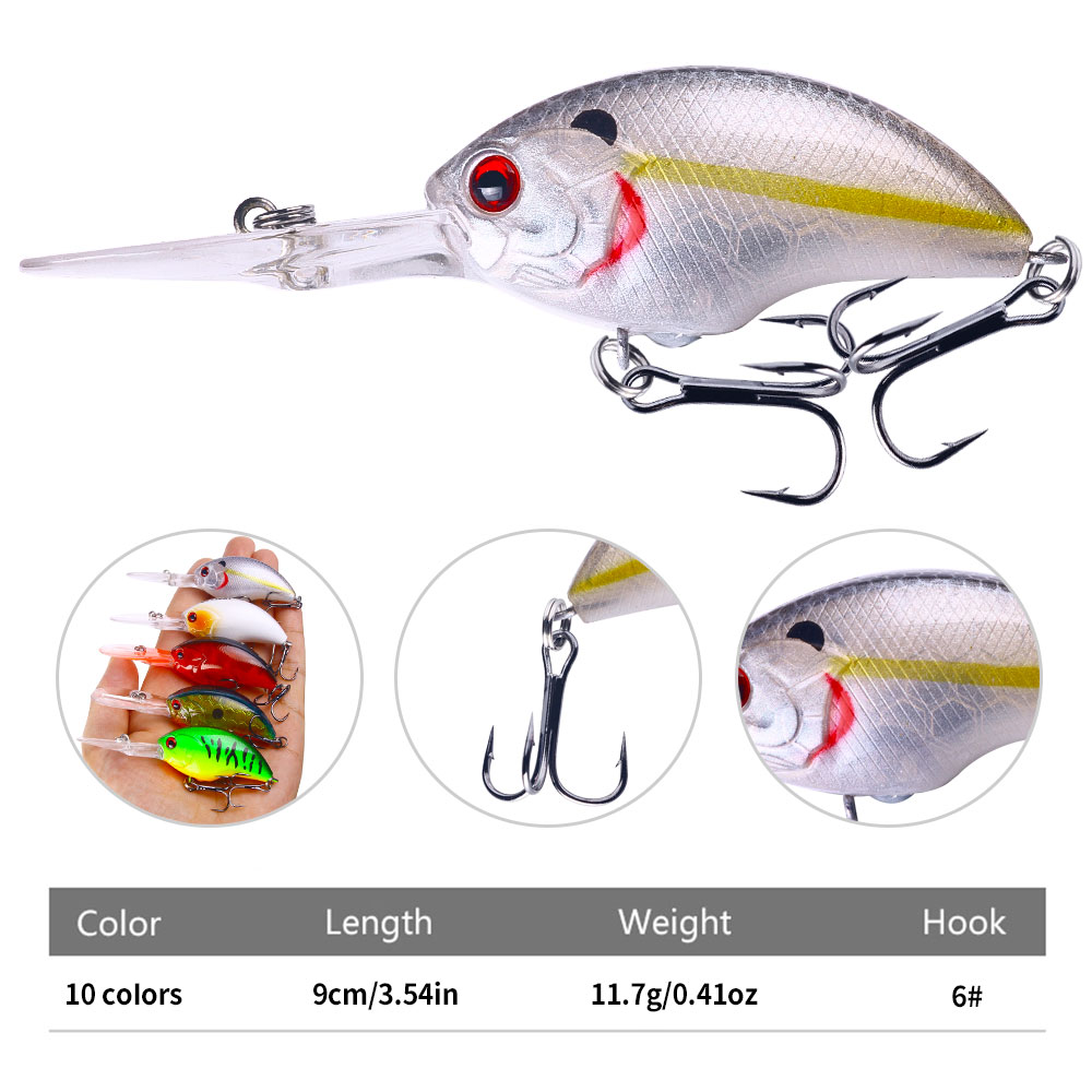 HENGJIA 11.7G 9CM Fishing Lure – обзор и цена Fishing Equipment Daiwa