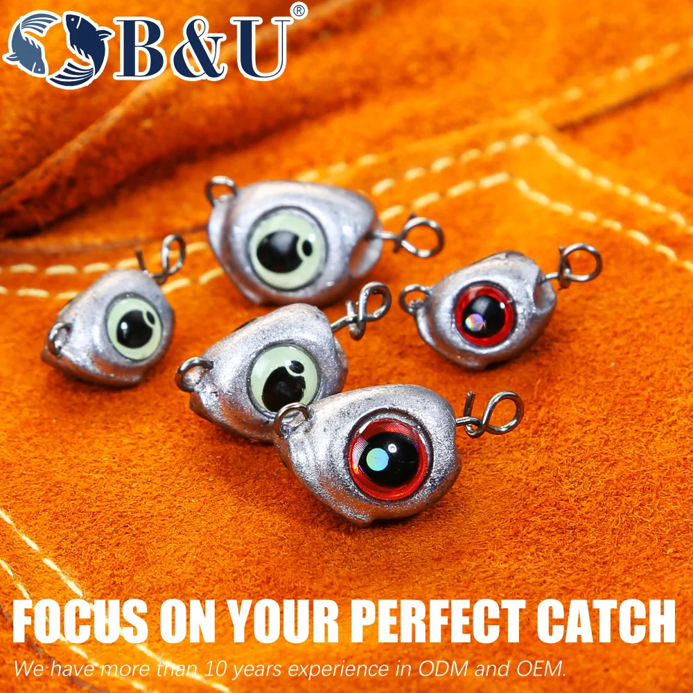 B&U Swing Jig head cheburashka – обзор и цена Fishing Equipment Lures
