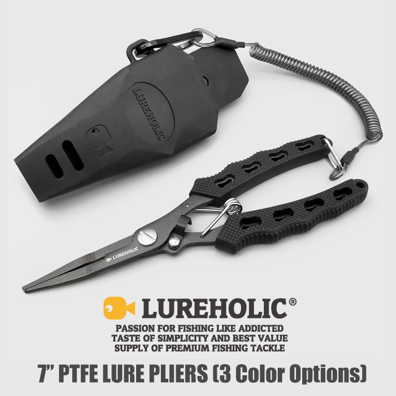 Lureholic 7” PTFE Coated Lure  – обзор и цена Fishing Equipment Lures