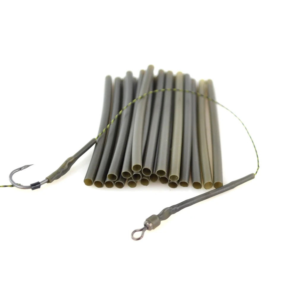 20pcs Carp Fishing Rigs Shrink – обзор и цена Fishing Equipment Wholesale